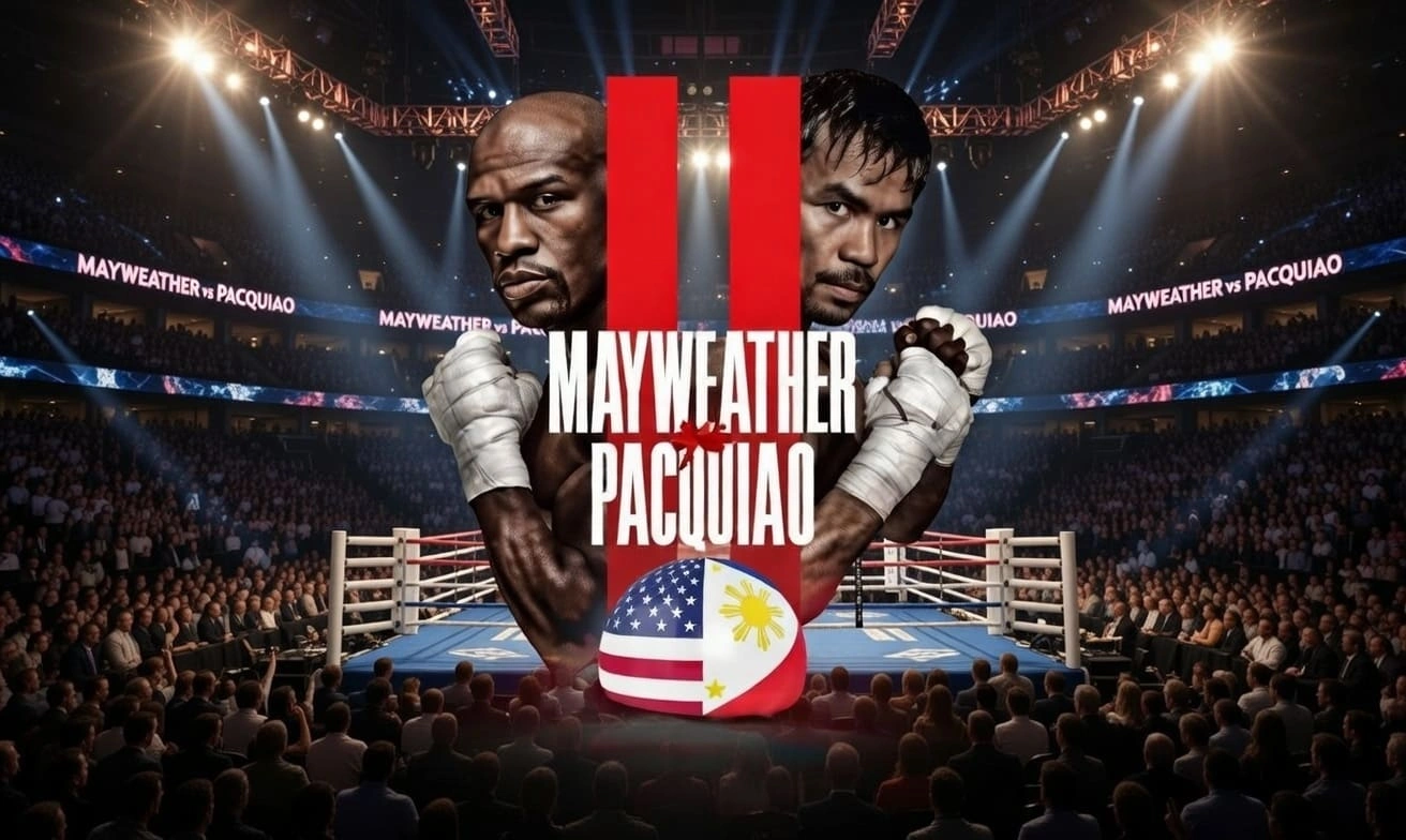 Mayweather vs Pacquiao 2 — Ремач века, прогнозы, трансляции и значение для бокса 2026